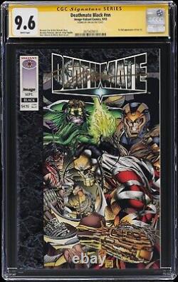 1993 Image/Valiant Deathmate Black NN CGC 9.6 SS Signature Series Jim Lee signed