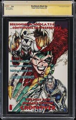 1993 Image/Valiant Deathmate Black NN CGC 9.6 SS Signature Series Jim Lee signed