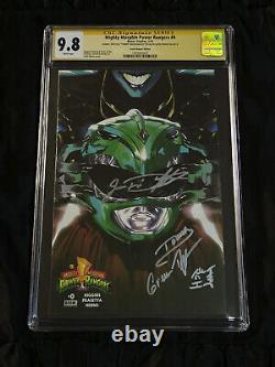 2016 Mighty Morphin Power Rangers #0 CGC 9.8 Green Ranger Jason David Frank SIGN