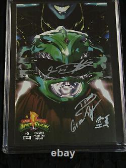 2016 Mighty Morphin Power Rangers #0 CGC 9.8 Green Ranger Jason David Frank SIGN