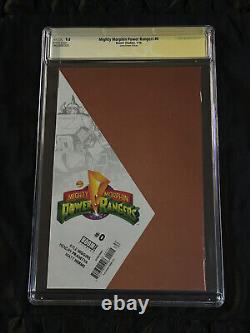 2016 Mighty Morphin Power Rangers #0 CGC 9.8 Green Ranger Jason David Frank SIGN