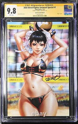 2024 Street Fighter Swimsuit Special CGC SS 9.8 Signed by Derrick Chew