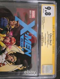 9.8 CGC Signature Series X-Men Blue #1 Signed by J. SCOTT CAMPBELL