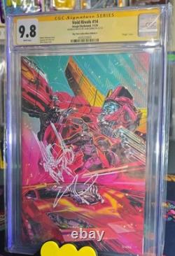 9.8 cgc signature series void rivals 14 BTC John Giang Exclusive Signed REMARKED