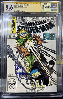 AMAZING SPIDER-MAN #298 CGC 9.6 W (1988) KEY 1ST MCFARLANE ASM Signature Series