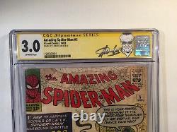 AMAZING SPIDER-MAN #5 CGC Signature Series 3.0 Signed Stan Lee