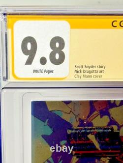 Absolute Batman #5 CGC 9.8 Double Signed Snyder & Clay Mann Foil SS