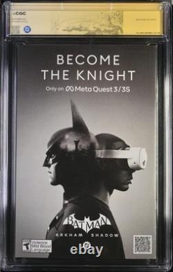 Absolute Batman Noir Edition #1 CGC 9.4 NM Signature Series 2x Signed ND + SS