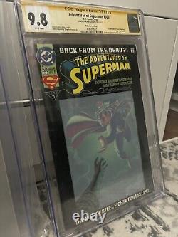 Adventures of Superman 500 CGC (9.4 and 9.8) Signature series