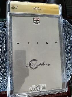 Alien #1 Clayton Crain CGC Infinity Signature Series 9.8 Crain Variant Cover A