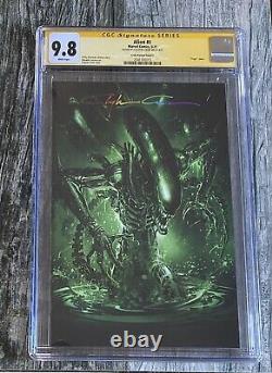 Alien #1 Clayton Crain CGC Infinity Signature Series 9.8 Crain Variant Cover C