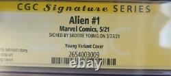 Alien #1 Skottie Young SIGNED CGC SS Signature Series 9.8 Young Variant 2021