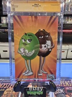 Alien #2 Cgc Ss 9.8 Signed By Anderson, Frank, Johnson Variant Edition 2022