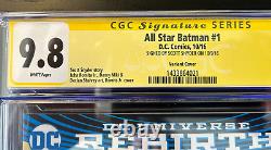 All Star Batman #1 DC Comics CGC 9.8 Signature Series SS Signed by Scott Snyder