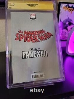 Amazing Spider-Man #1 Kael Ngu FanExpo Variant Signed CGC 9.8 Signature Series
