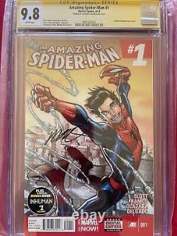 Amazing Spider-Man #1 Signatures Series CGC 9.8 SIGNED By Humberto Ramos