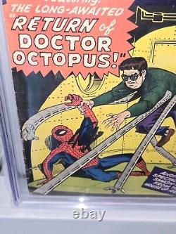 Amazing Spider-Man #11 CGC SS Signature Autograph STAN LEE 2nd Doctor Octopus