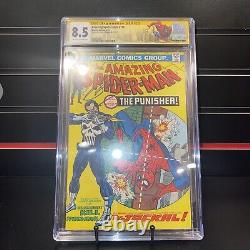 Amazing Spider-Man 129 CGC 8.5 Signature Series Gerry Conway Custom Label