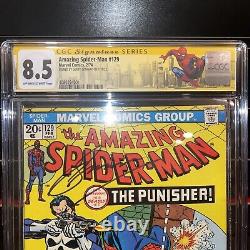Amazing Spider-Man 129 CGC 8.5 Signature Series Gerry Conway Custom Label