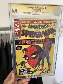 Amazing Spider-Man #2, Stan Lee Signature Series, CGC 6.5 King Size Annual