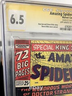 Amazing Spider-Man #2, Stan Lee Signature Series, CGC 6.5 King Size Annual
