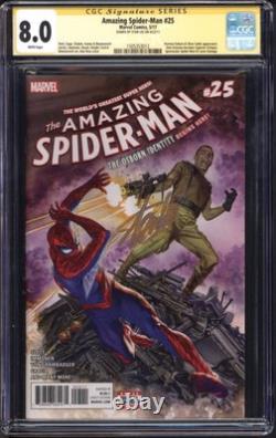 Amazing Spider-Man (2015 4th series Marvel) # 25 CGC Signature Series CGC 8.0 S