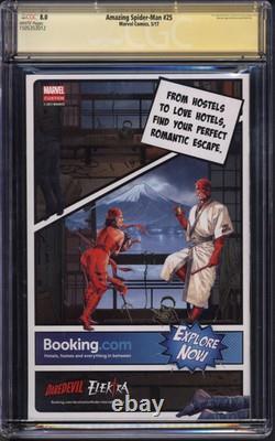 Amazing Spider-Man (2015 4th series Marvel) # 25 CGC Signature Series CGC 8.0 S