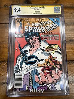 Amazing Spider-Man #273 CGC 9.4 Newsstand Signature Series Ron Frenz Marvel 1986