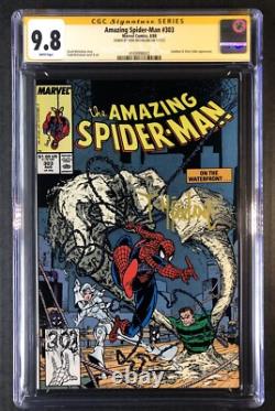 Amazing Spider-Man #303 CGC 9.8 Signature Series WP Signed By Todd McFarlane