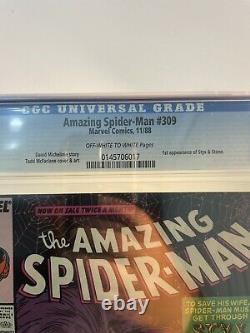 Amazing Spider-Man 309 CGC 9.4 Signature Series SS Signed Todd McFarlane 07 1989