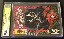 Amazing Spider-Man #316 CGC 9.6 NM SIGNATURE SERIES TODD McFARLANEVENOM COVER