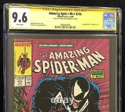 Amazing Spider-Man #316 CGC 9.6 NM SIGNATURE SERIES TODD McFARLANEVENOM COVER