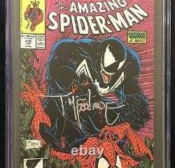 Amazing Spider-Man #316 CGC 9.6 NM SIGNATURE SERIES TODD McFARLANEVENOM COVER