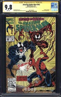 Amazing Spider-Man # 361 NM CGC 9.4 362 363 (9.8) SS set Bagley Signature Series