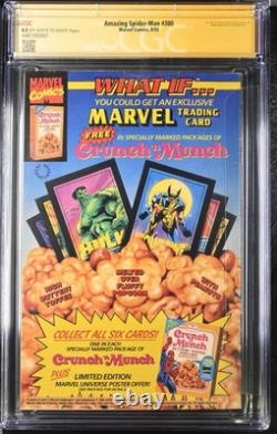Amazing Spider-Man #380 CGC SS 4.5 Signed Mark Bagley Maximum Carnage MCU