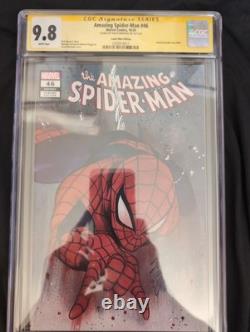 Amazing Spider-Man #46 CGC signature Serie9.8 Peach MoMoKo Trade Variant Cover