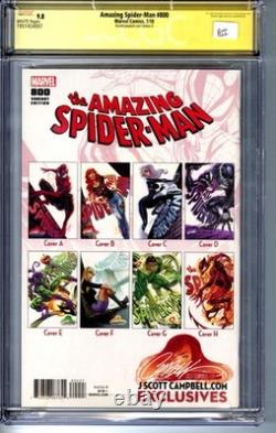 Amazing Spider-Man #800 Variant Edition Signature Series CGC 9.8 SIGNED