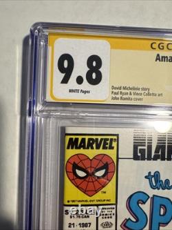 Amazing Spider-Man Giant Sized Annual #21 9.8 CGC Signature Series Jim Shooter