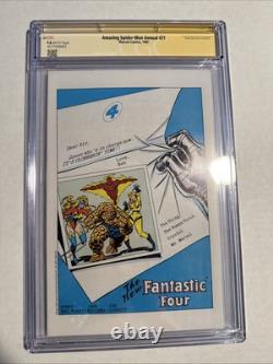 Amazing Spider-Man Giant Sized Annual #21 9.8 CGC Signature Series Jim Shooter