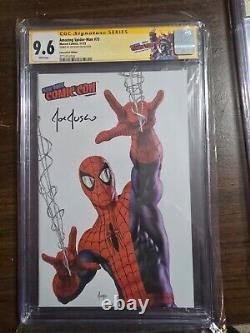 Amazing Spider-man 73 variant Joe Jusko, CGC Signature Series 9.6 NYCC Comic Con