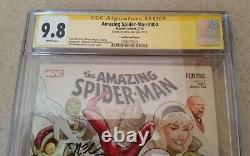 Amazing Spider-man #800 CGC SS Signature Series 9.8 Variant Greg Land