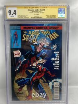 Amazing spider-man #8 stan lee edition J. Scott campbell Signature Series CGC 9.4