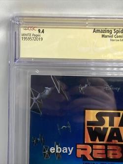 Amazing spider-man #8 stan lee edition J. Scott campbell Signature Series CGC 9.4