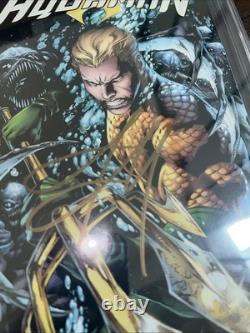 Aquaman #1 CGC 9.6 SS Signed Jason Momoa Ivan Reis Cover DC Comics