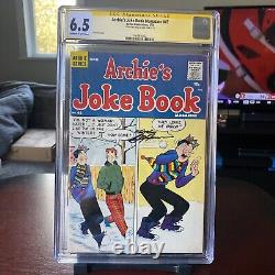 Archies Joke Book Magazine 45 Cgc Signature Series 6.5