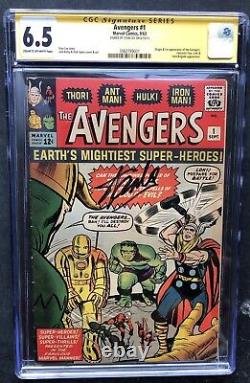 Avengers #1 CGC 6.5 Signature Series Stan Lee