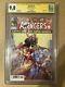 Avengers #1 Signed By Clayton Crain Cgc 9.8 Signature Series