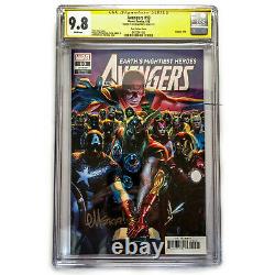 Avengers #10 CGC 9.8 SS Signature Series Signed Ed McGuiness Variant Cover ARoss