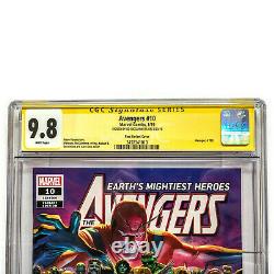 Avengers #10 CGC 9.8 SS Signature Series Signed Ed McGuiness Variant Cover ARoss