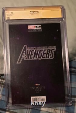 Avengers #54 2022 Marvel comics book CGC Signature series 9.8 Aaron slab lgy 754